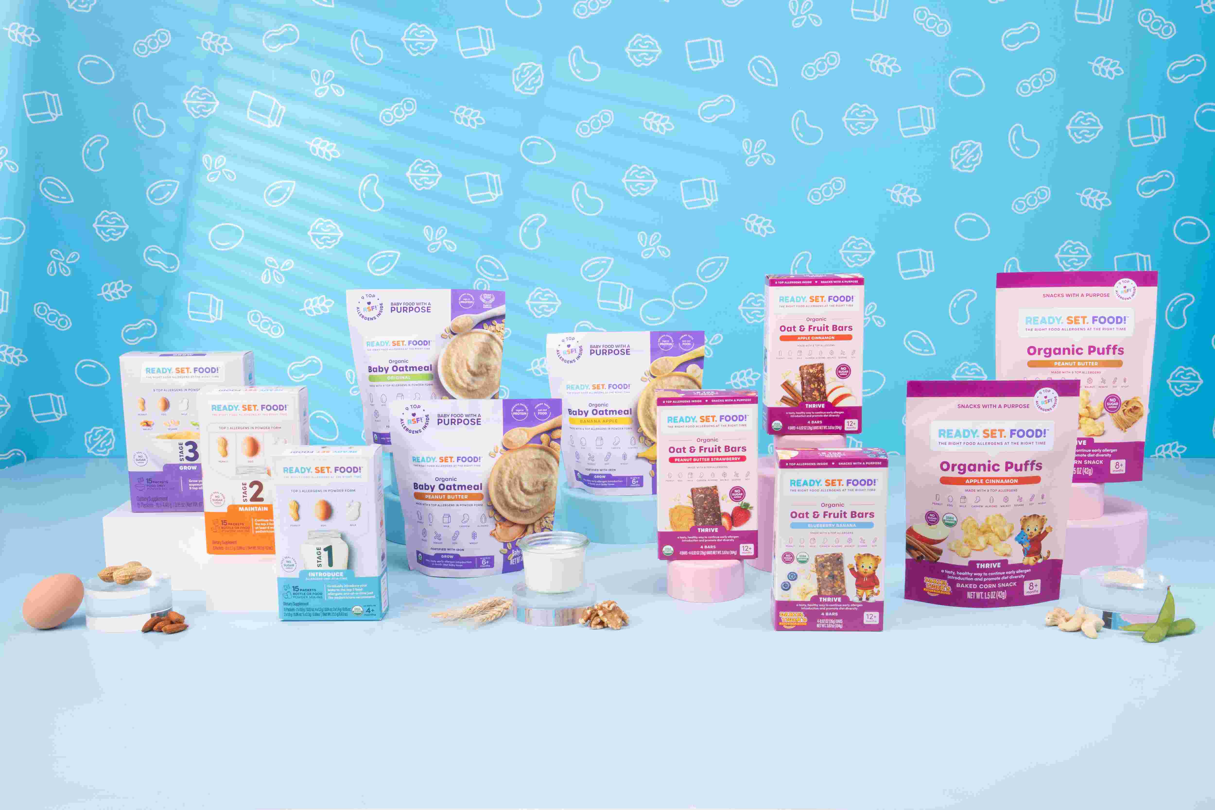Ready. Set. Food!'s 9 Top Allergens: Why We Chose Them